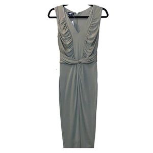 NWT Bebe olive sleeveless dress